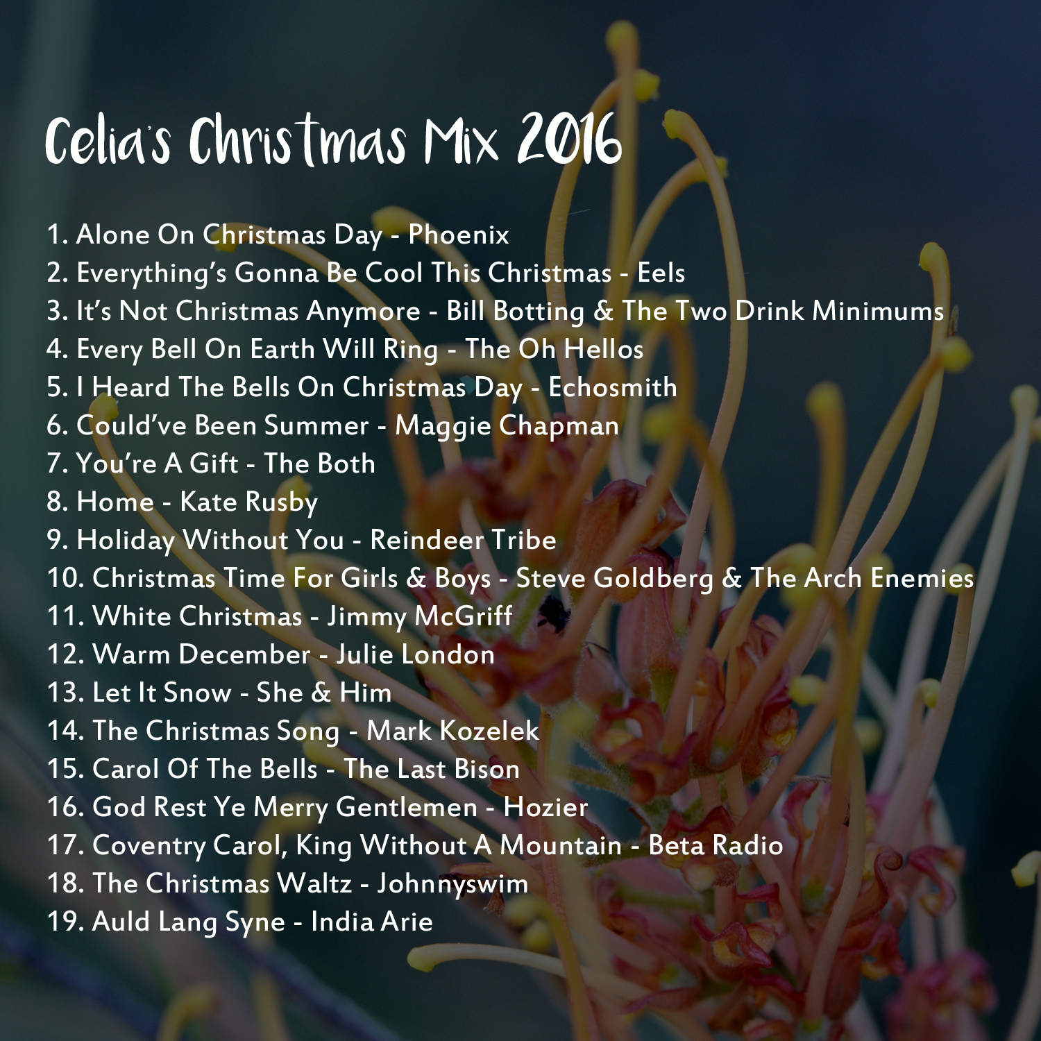 Christmas CD Index 2016
